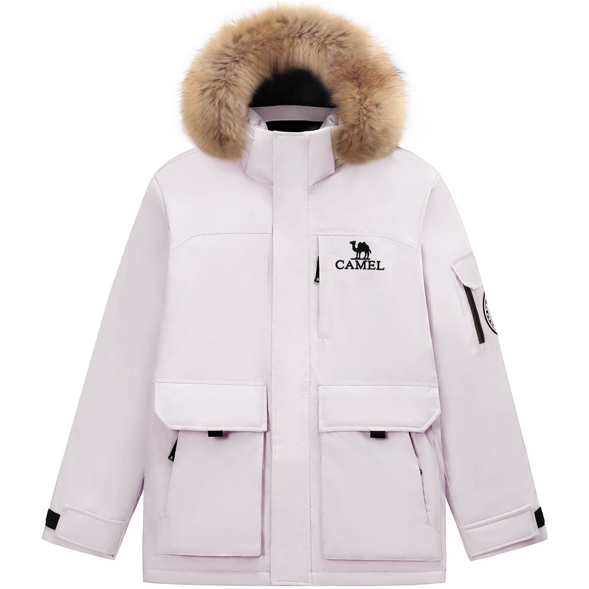 Пуховик Camel Warm Fleece Series Parker - Boxette Shop