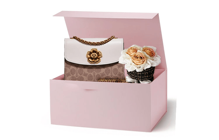 Сумка женская Coach Parker 18 Camellia Chain Coated Canvas - Boxette Shop