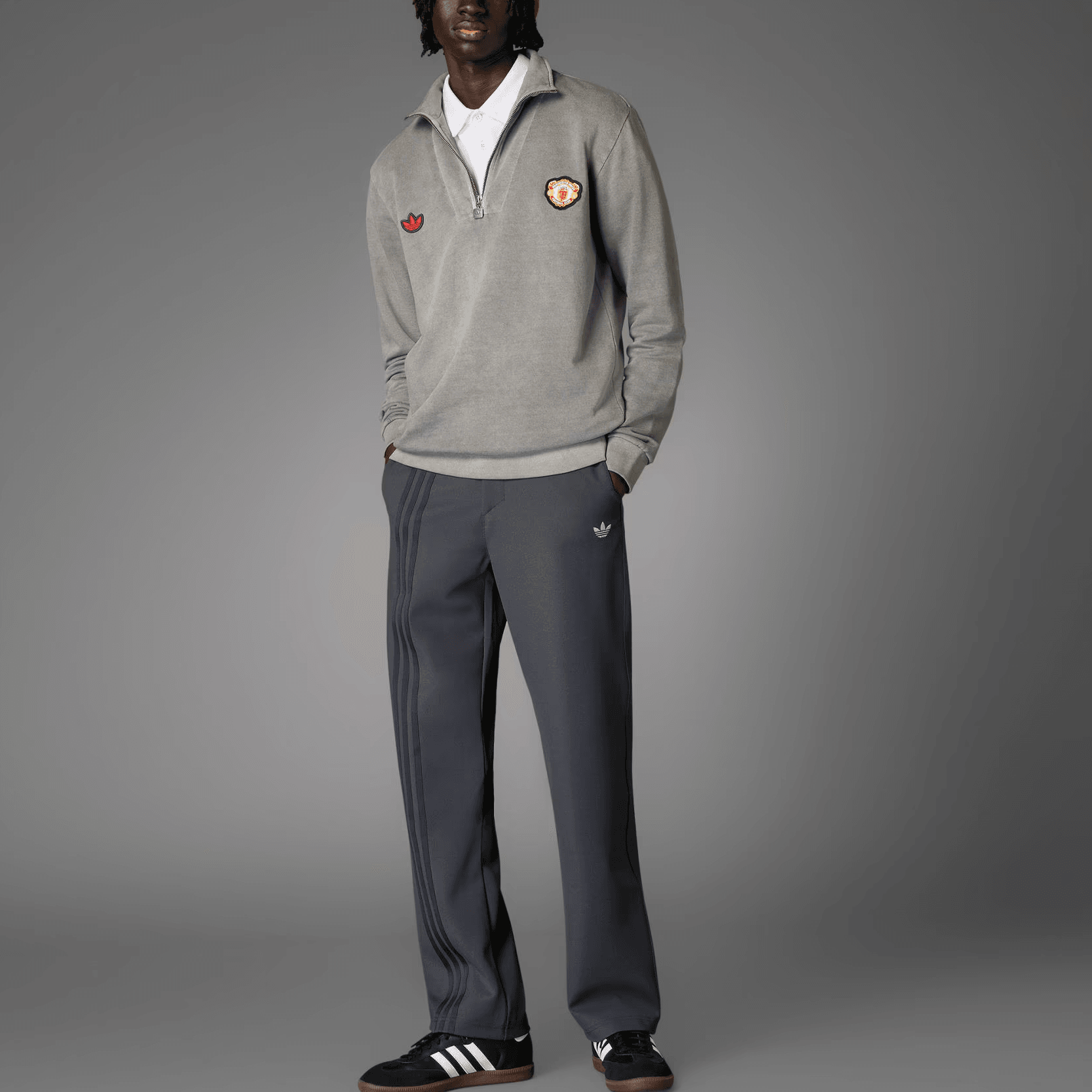 Свитшот мужской Adidas Originals Manchester United Terrace Icons - Boxette Shop