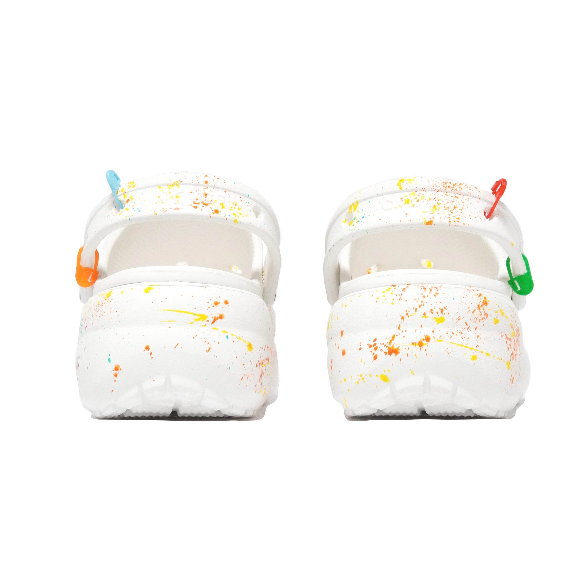 Шлепанцы женские Crocs Classic Platform Clog Rainbow Sugar Splash - Boxette Shop