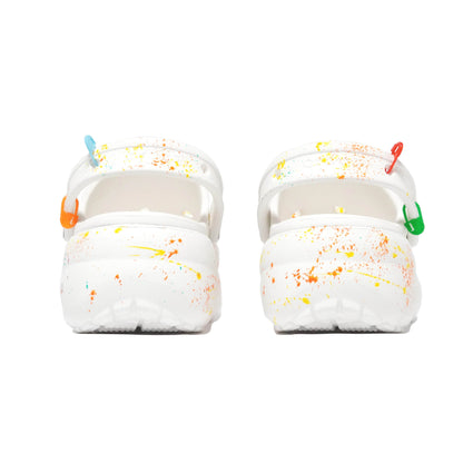 Шлепанцы женские Crocs Classic Platform Clog Rainbow Sugar Splash - Boxette Shop