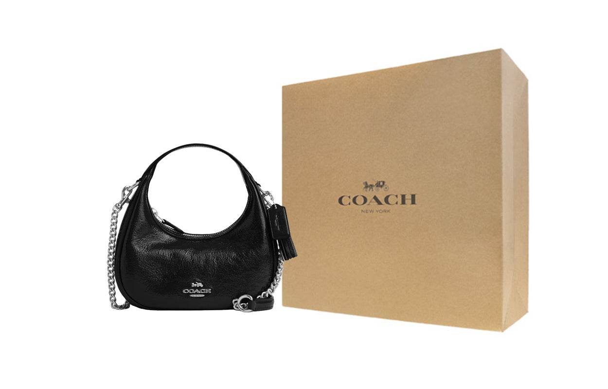 Сумка женская Coach Carmen 20 Brand Logo Zip Closure - Boxette Shop