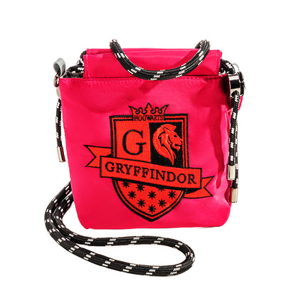 Pinkypinky pinky pikopi harry potter drawstring pocket magic college style polyester single shoulder crossbody bag men's and women's couple multicolour