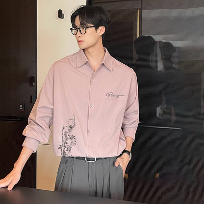 Pal ongaco pal ongaco yaponcha oddiy asosiy modellar, jinsi boʻlmagan brend logotipi tirgaklari gulli bosma qulay boʻshashgan bir koʻkrakli lapelli tasodifiy koʻp qirrali paxta uzun yengli koʻylaklar erkaklar va ayollar bir xil modellar