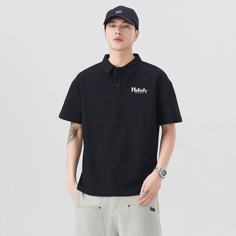 Поло мужское Minfinity Basic Logo - Boxette Shop