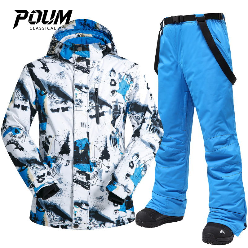 Горнолыжный костюм мужской POUM One-Piece