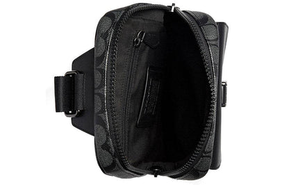 Сумка мужская Coach Track 18 Old Flower Canvas Leather - Boxette Shop