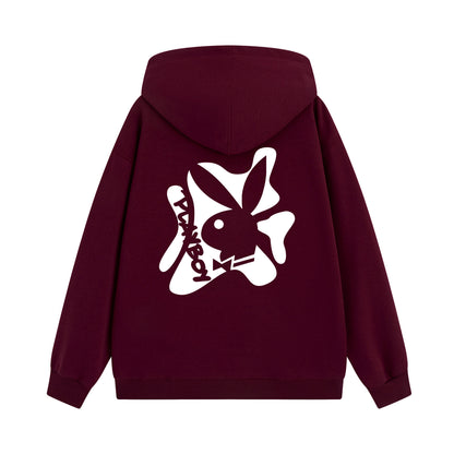 Erkaklar uchun Playboy kapshonli ko'ylagi