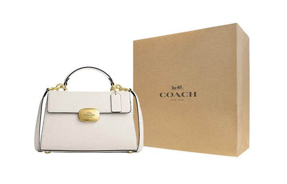 Сумка женская Coach Eliza Classic Flower Oval Lock Flap - Boxette Shop