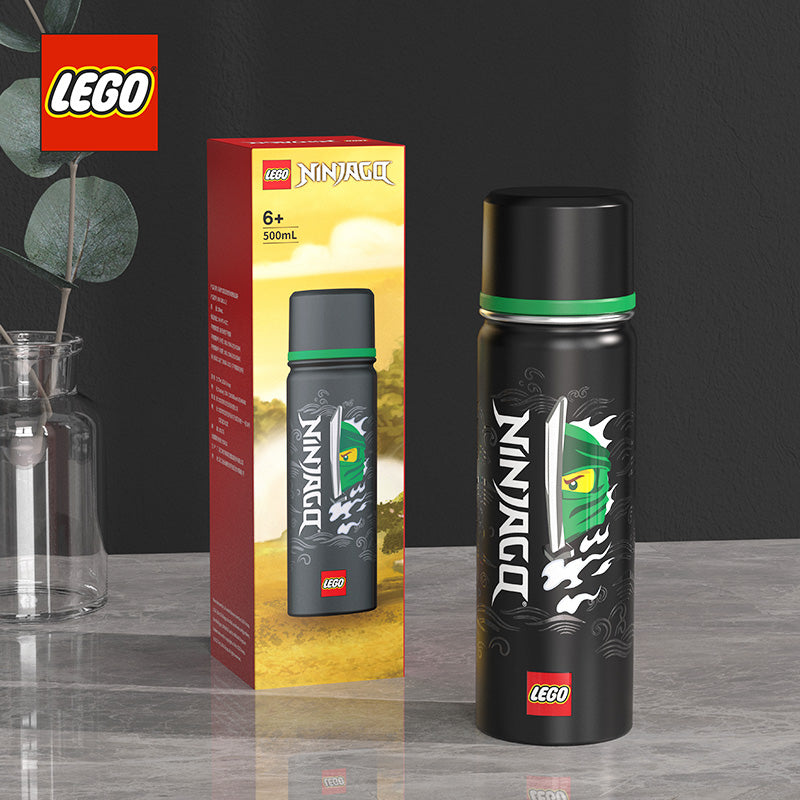 LEGO termal krujka "Phantom Ninja Series: Ninjago - Kai &amp; Lloyd Car"