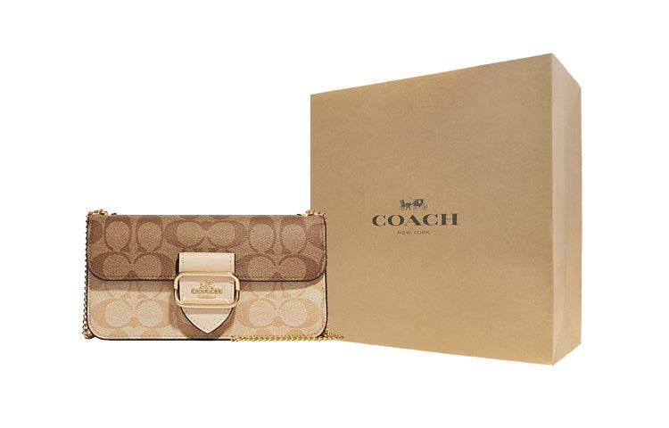 Сумка женская Coach Morgan 20 Classic Old Flower Buckle - Boxette Shop