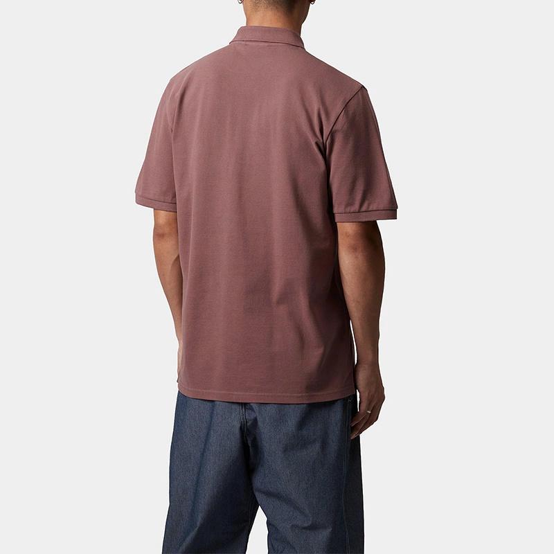 Carhartt WIP erkaklar polo futbolkasi