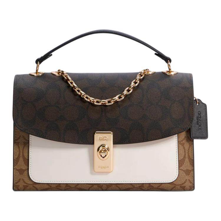 Сумка женская Coach Lane 26 Colour Block Chain Coated - Boxette Shop