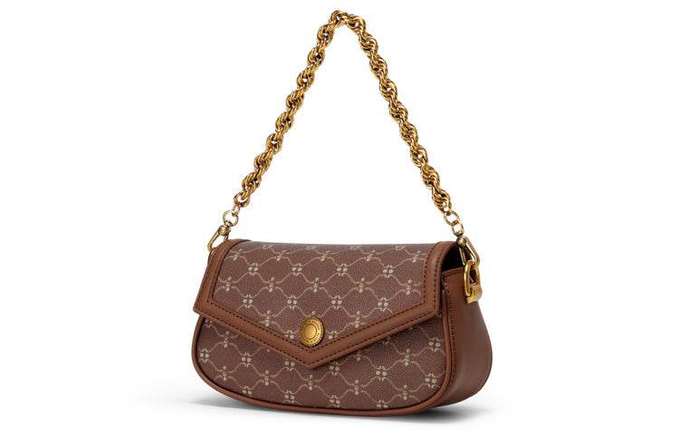 Сумка женская Charles&Keith Retro Color Blocking Chain Flap - Boxette Shop