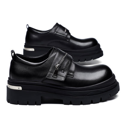 Playboy retro trend biznes qalin pastki kundalik poyabzal erkaklar qora