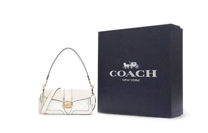 Сумка женская Coach Georgie 27 Classic Carriage Buckle Coated - Boxette Shop