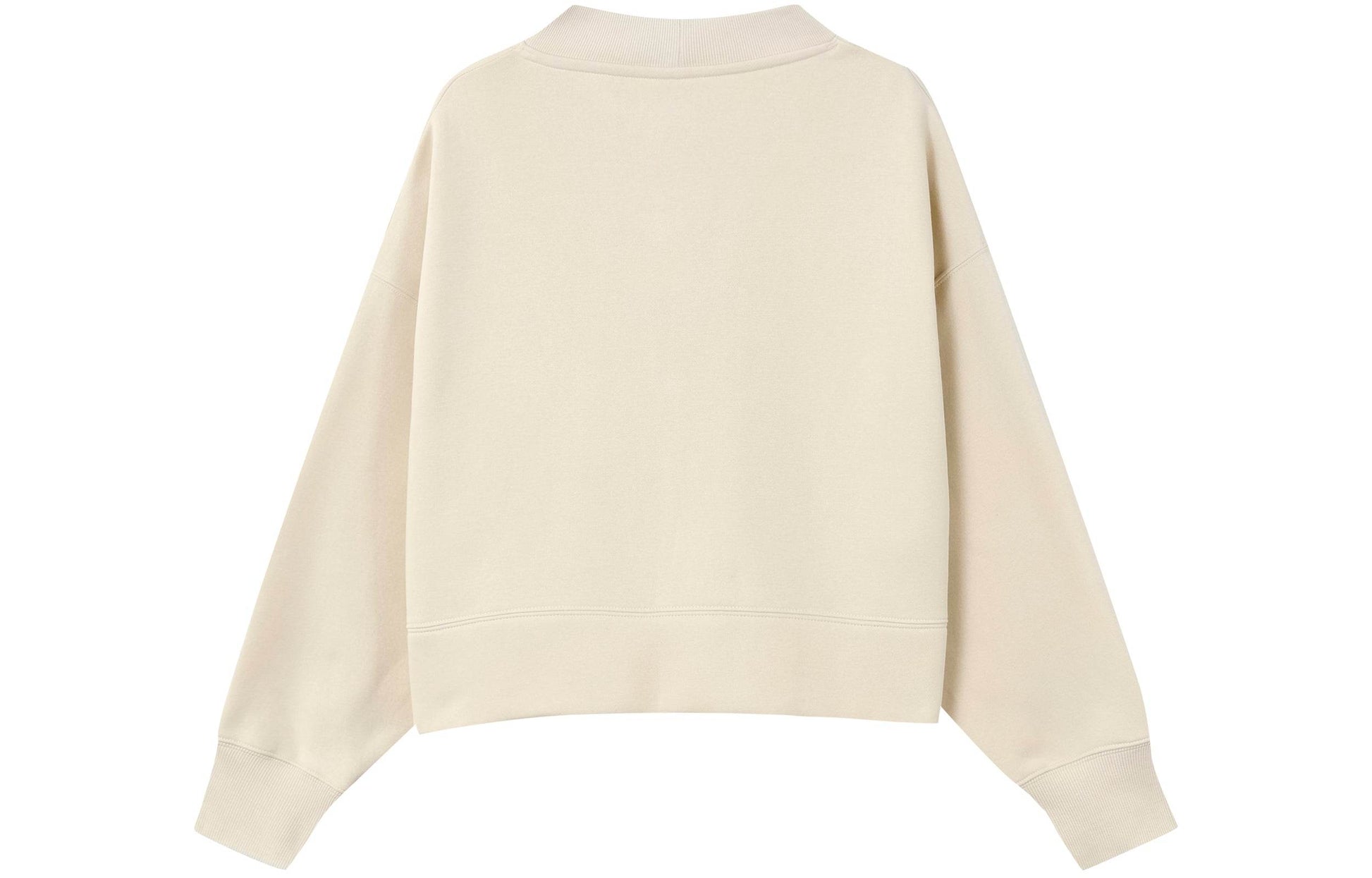 Nike sportswear solid colour padded casual loose knit women's sail white - Boxette Shop
