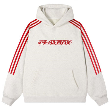 Erkaklar uchun Playboy kapshonli ko'ylagi