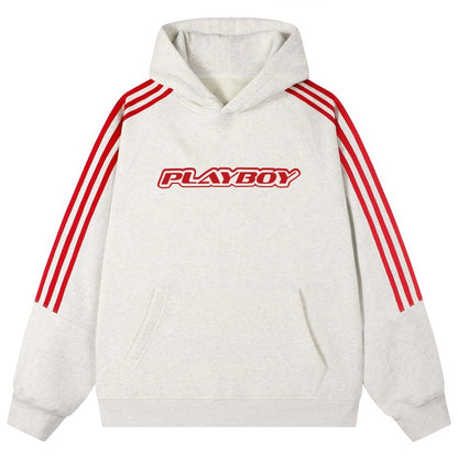 Erkaklar uchun Playboy kapshonli ko'ylagi