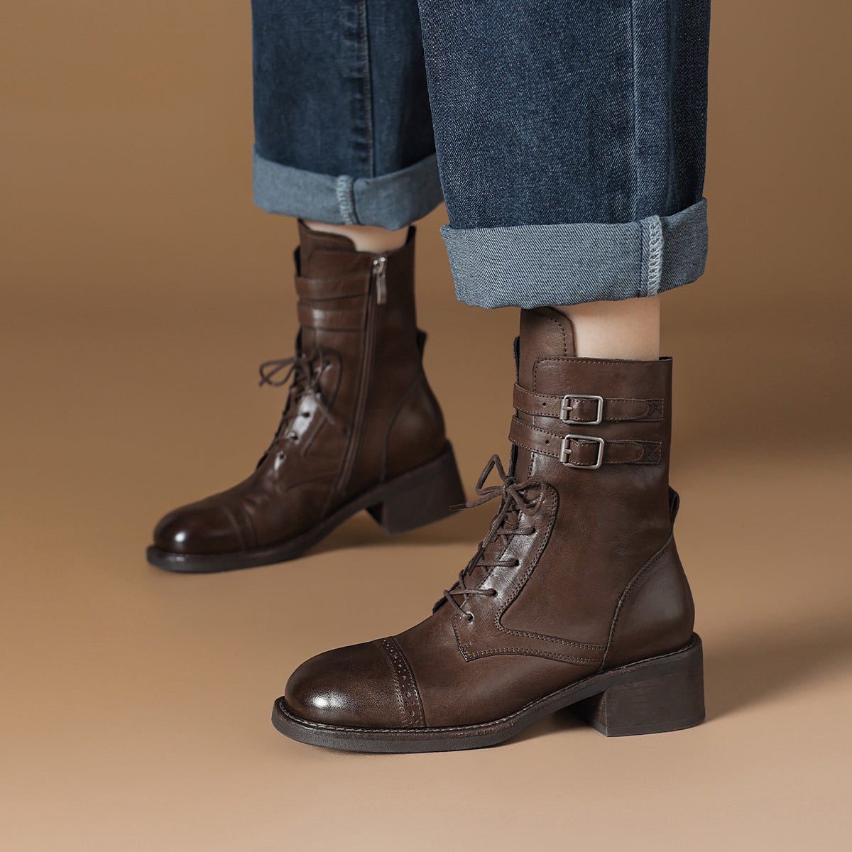 Rosa Bianca Biker Martin ayollar etiklari