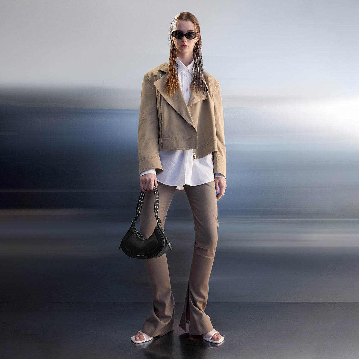 Сумка женская Charles&Keith Noir - Boxette Shop