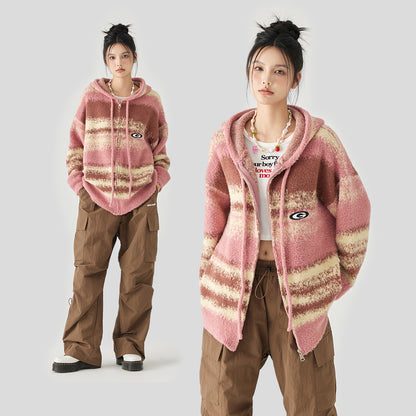 Кардиган женский Golfcross Retro Gradient Knit