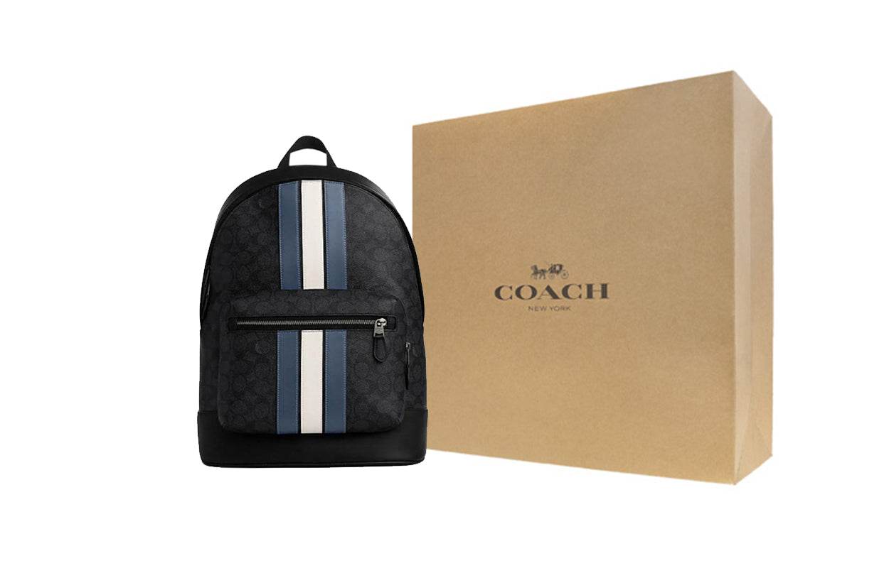 Рюкзак Coach west stripe color - Boxette Shop