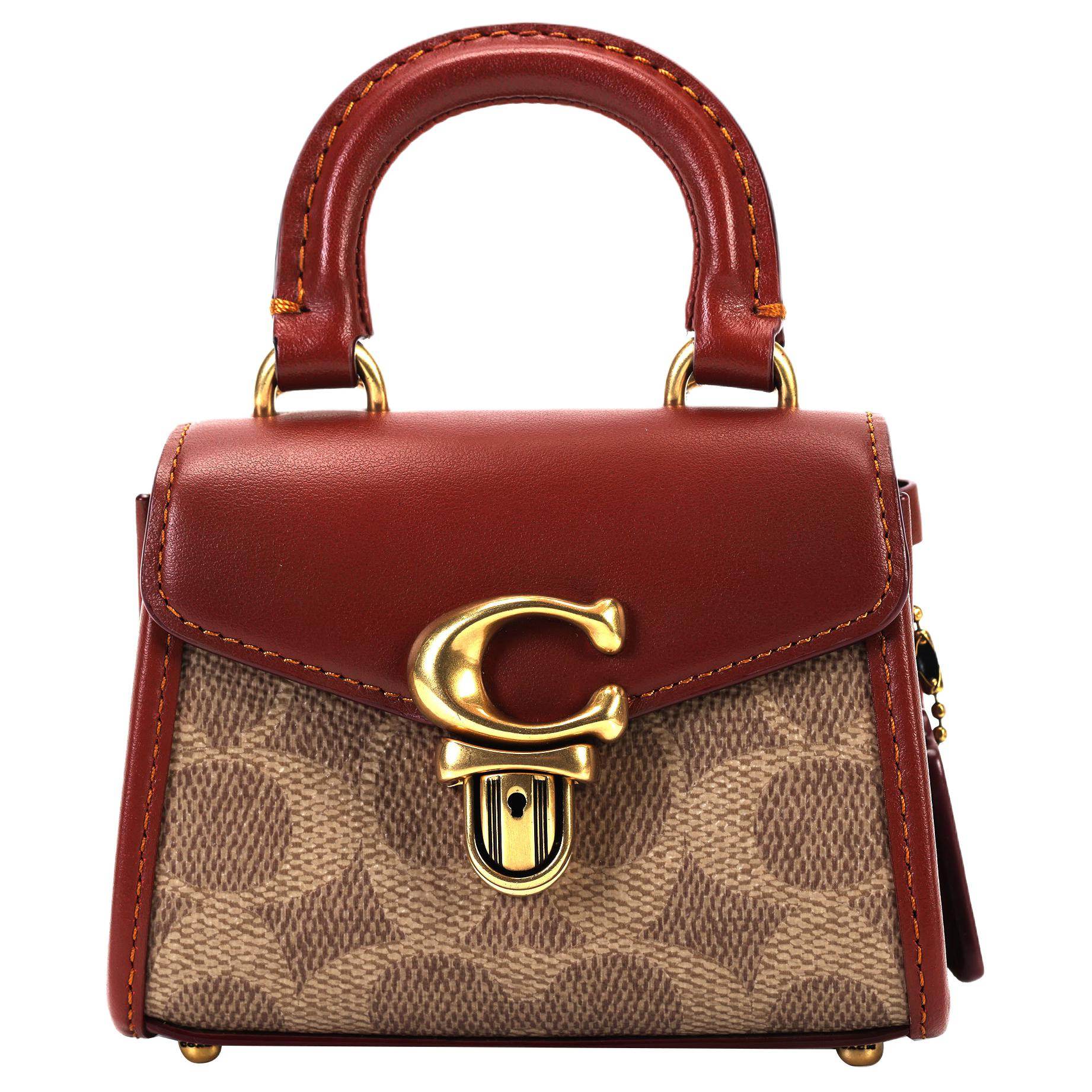 Сумка женская Coach Sammy 12 Label Push Lock Closure - Boxette Shop