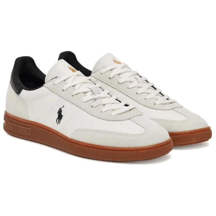 Кроссовки мужские Polo Ralph Lauren Leather Lace-Up - Boxette Shop