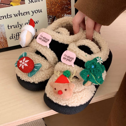 Тапочки детские Fuxi Santa Claus