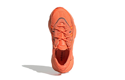 Adidas originals ozweego collection low top athletic casual shoes orange teens