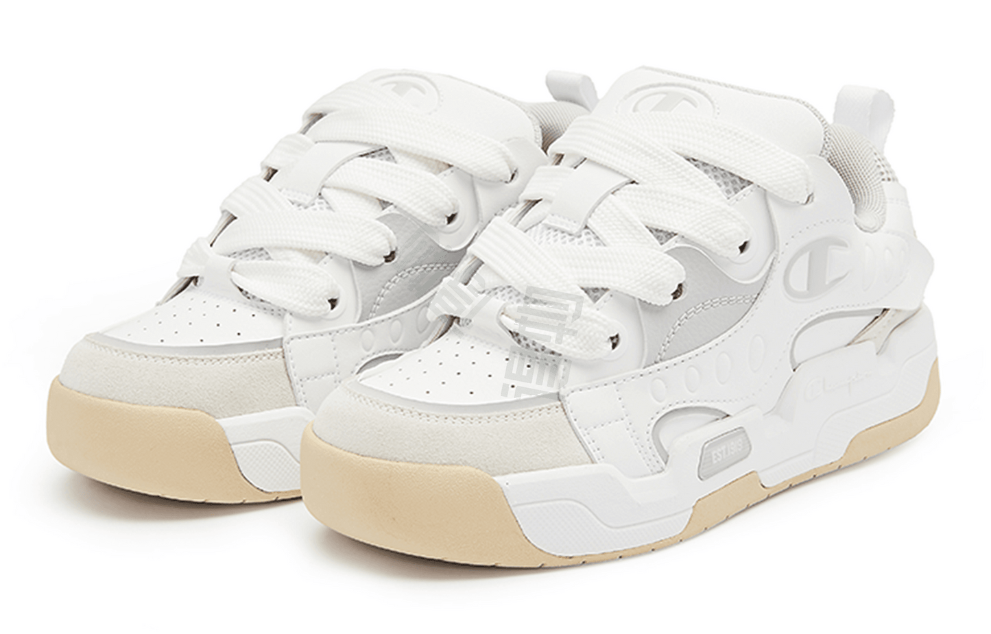 Кроссовки женские Champion Play Heart Bread Shoes Futureskate V1 - Boxette Shop