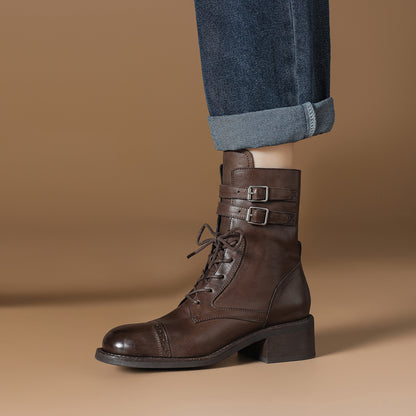 Rosa Bianca Biker Martin ayollar etiklari