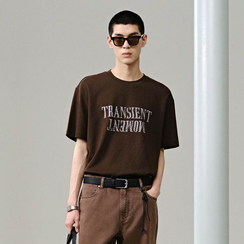 Футболка мужская Gxg Letter Print - Boxette Shop