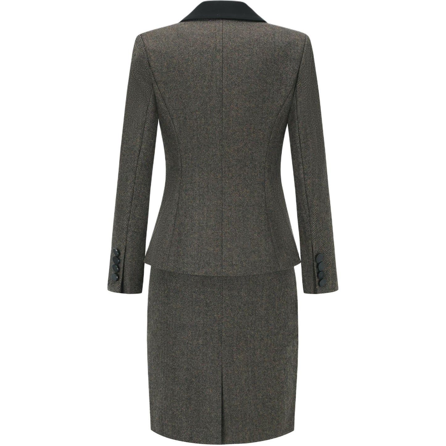 Bir sayoz mashhur rasmiy kichik parfyumeriya uslubidagi martaba ayollar kuz va qish plash temperament ma'buda model kostyum kostyum ayol modellari