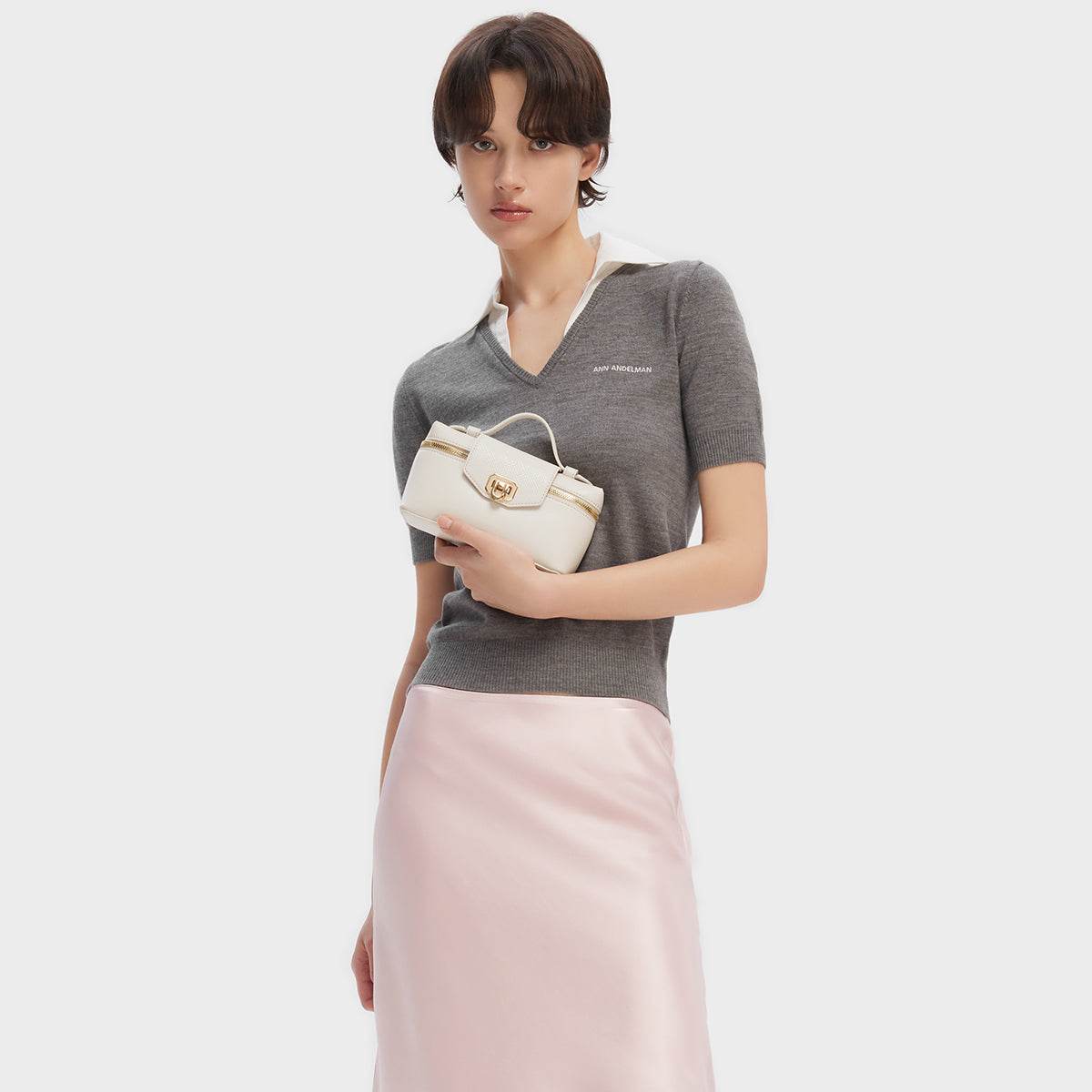 Сумка женская Charles&Keith Ck Handheld Square Box Cosmetic - Boxette Shop