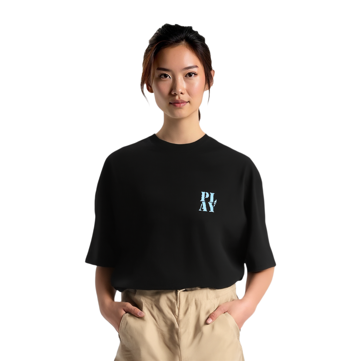 Футболка с коротким рукавом playboy fashion trend для мужчин и женщин