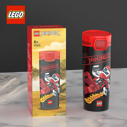 LEGO termal krujka "Phantom Ninja Series: Ninjago - Kai &amp; Lloyd Car"