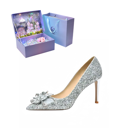 Robinhood Crystal eksklyuziv 3D ayollar poyabzali