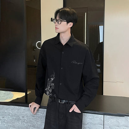 Pal ongaco pal ongaco yaponcha oddiy asosiy modellar, jinsi boʻlmagan brend logotipi tirgaklari gulli bosma qulay boʻshashgan bir koʻkrakli lapelli tasodifiy koʻp qirrali paxta uzun yengli koʻylaklar erkaklar va ayollar bir xil modellar