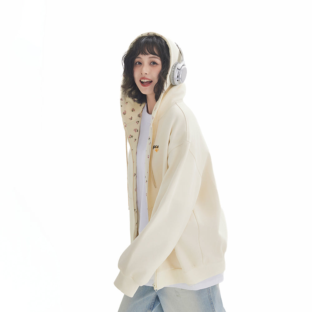 Pal ongaco pal ongaco Amerika retro soddaligi multfilm naqshli bosma harflar logotipi erkin universal trend ko'ylagi ko'ylagi qulay tasodifiy kaputli kardigan kozok erkaklar va ayollar bir xil paragraf bilan