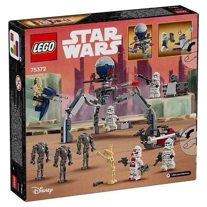 Конструктор LEGO Star Wars Clone Soldier & Battle Droid Battle Set (75372) - Boxette Shop