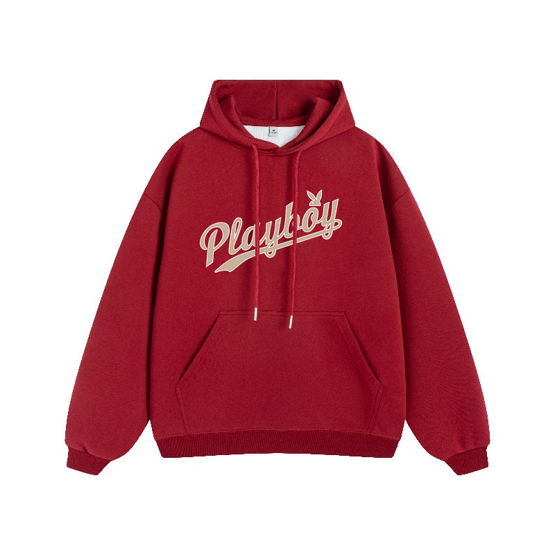 Erkaklar uchun Playboy kapshonli ko'ylagi