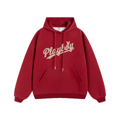 Erkaklar uchun Playboy kapshonli ko'ylagi