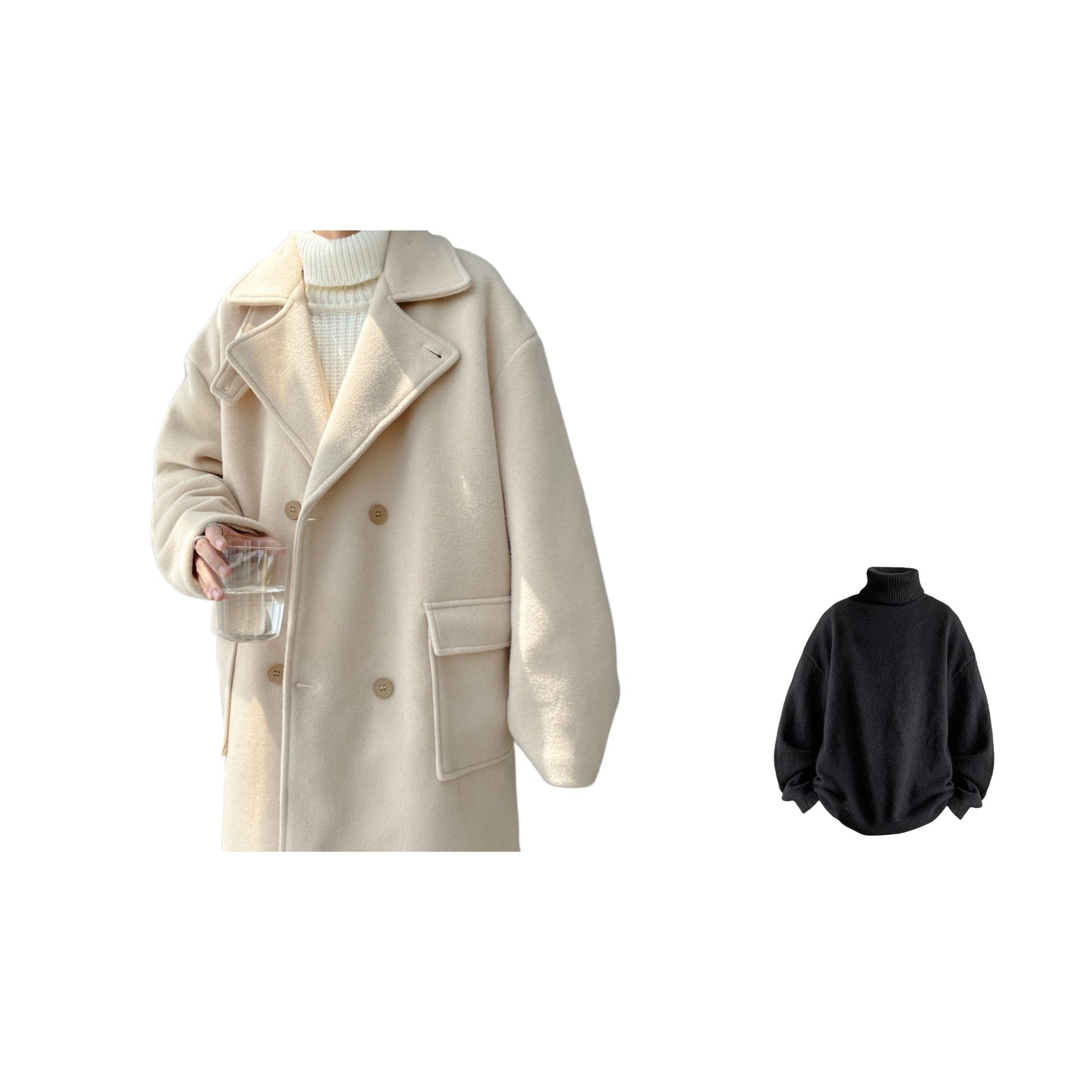 Пальто мужское FRQ