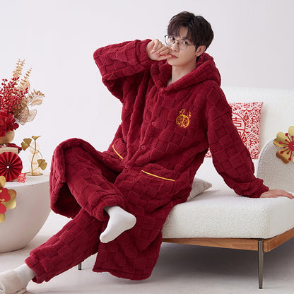 Yizhuang erkaklar pijamasi