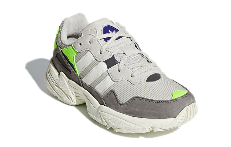 Adidas originals yung-96 износостойкие детские повседневные ботинки серые подростковые