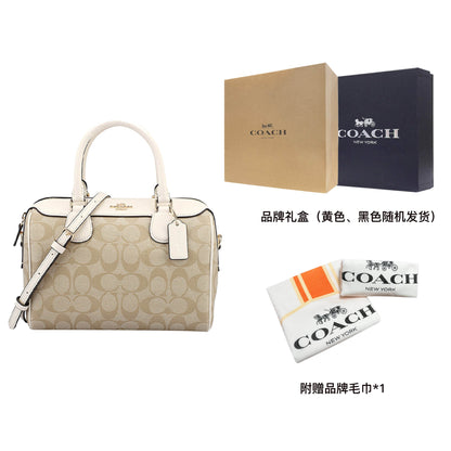 Сумка женская Coach Bennett 23 Zip Coated Canvas Spliced - Boxette Shop