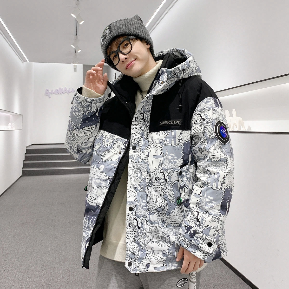 Пуховик мужской 7 SEVFUN Graphic Parka