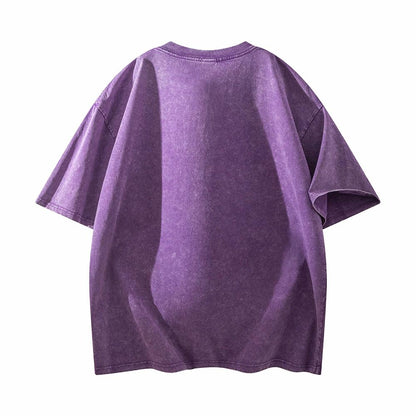 Pal ongaco qisqa yengi yuvilgan va siqilgan retro amerikacha futbolka erkaklar va ayollar uchun dazmollanadigan bokeh harflari bilan